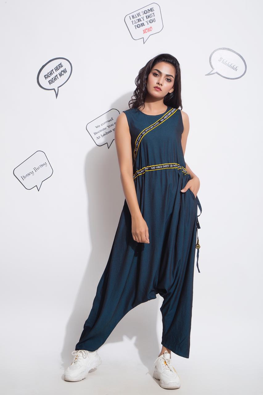 Ruffle Jumpsuit – SCRIBBOLOGY